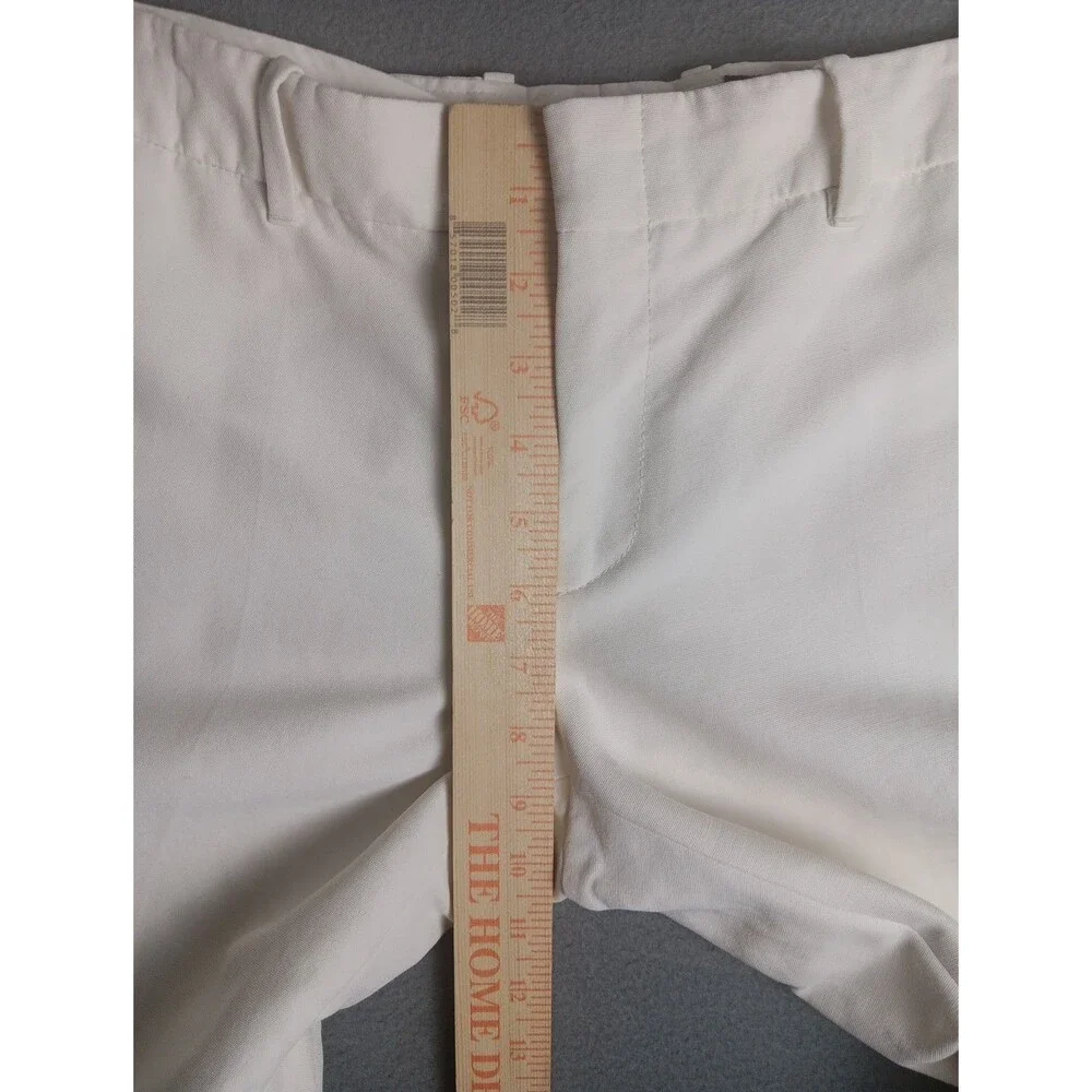 Gucci Men’s Ivory Silk Blend Dress Pants IT 44 Slim Tailored Made in Italy
